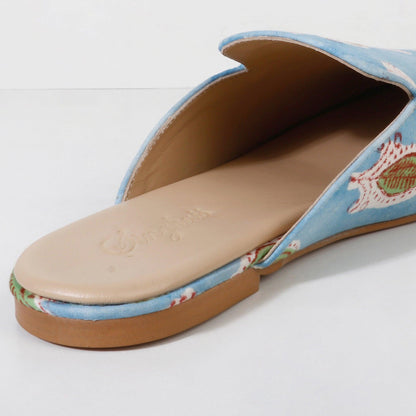 Santa Maria Mule - Blue | Singhvis