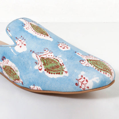 Santa Maria Mule - Blue | Singhvis