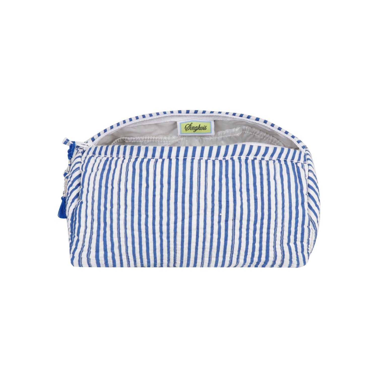 Seersucker Cosmetic Bag - Singhvis