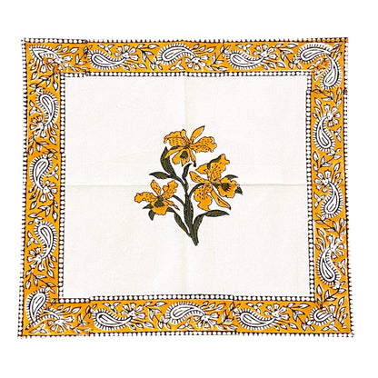 Waterlily Placemats &amp; Napkins (Set of 12) | Singhvis